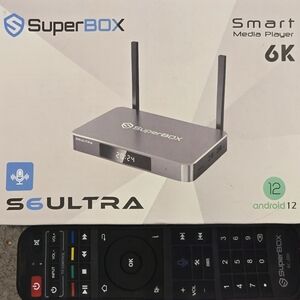 S6 Ultra Smart Media Player - Blue